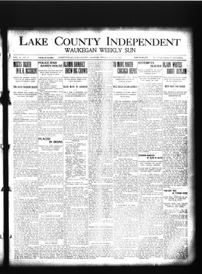 Lake County Independent and Waukegan Weekly Sun, 28 Jun 1912