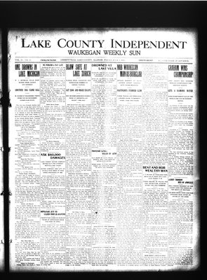 Lake County Independent and Waukegan Weekly Sun, 5 Jul 1912