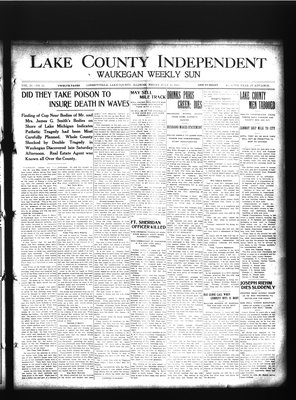 Lake County Independent and Waukegan Weekly Sun, 12 Jul 1912