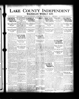 Lake County Independent and Waukegan Weekly Sun, 28 Feb 1913