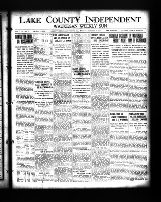 Lake County Independent and Waukegan Weekly Sun, 10 Oct 1913