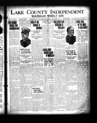 Lake County Independent and Waukegan Weekly Sun, 5 Dec 1913