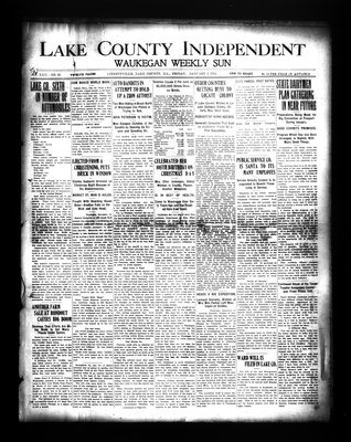 Lake County Independent and Waukegan Weekly Sun, 2 Jan 1914