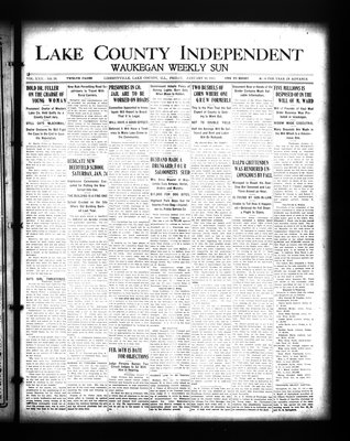 Lake County Independent and Waukegan Weekly Sun, 30 Jan 1914