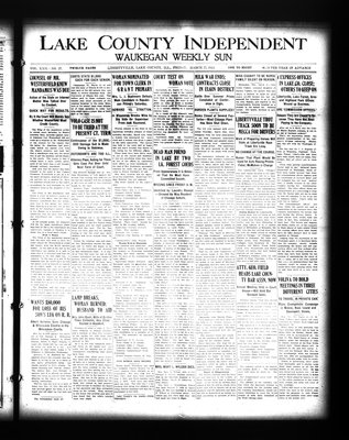 Lake County Independent and Waukegan Weekly Sun, 27 Mar 1914