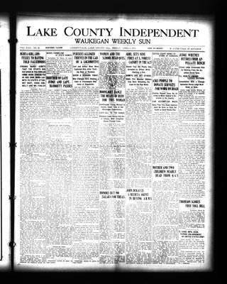 Lake County Independent and Waukegan Weekly Sun, 3 Apr 1914