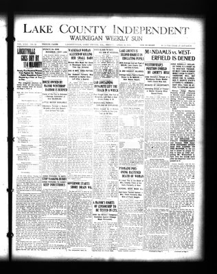 Lake County Independent and Waukegan Weekly Sun, 10 Apr 1914