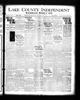 Lake County Independent and Waukegan Weekly Sun, 8 May 1914