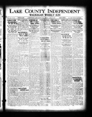 Lake County Independent and Waukegan Weekly Sun, 12 Jun 1914