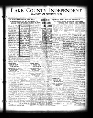 Lake County Independent and Waukegan Weekly Sun, 3 Jul 1914