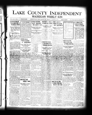 Lake County Independent and Waukegan Weekly Sun, 14 Aug 1914