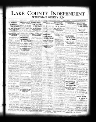 Lake County Independent and Waukegan Weekly Sun, 23 Oct 1914