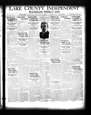 Lake County Independent and Waukegan Weekly Sun, 27 Nov 1914