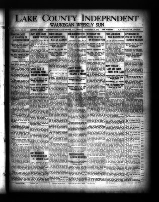 Lake County Independent and Waukegan Weekly Sun, 18 Dec 1914