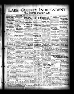 Lake County Independent and Waukegan Weekly Sun, 22 Jan 1915