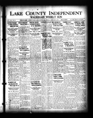 Lake County Independent and Waukegan Weekly Sun, 5 Feb 1915