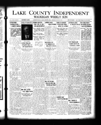 Lake County Independent and Waukegan Weekly Sun, 18 Jun 1915