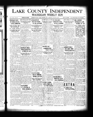 Lake County Independent and Waukegan Weekly Sun, 6 Aug 1915