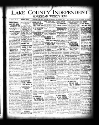 Lake County Independent and Waukegan Weekly Sun, 17 Dec 1915