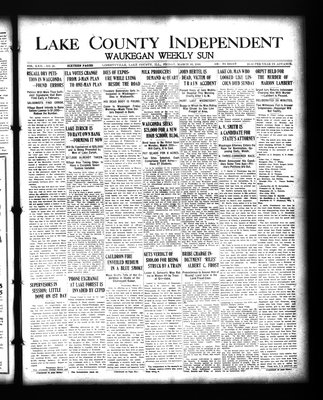 Lake County Independent and Waukegan Weekly Sun, 10 Mar 1916