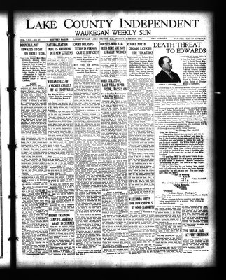 Lake County Independent and Waukegan Weekly Sun, 24 Mar 1916