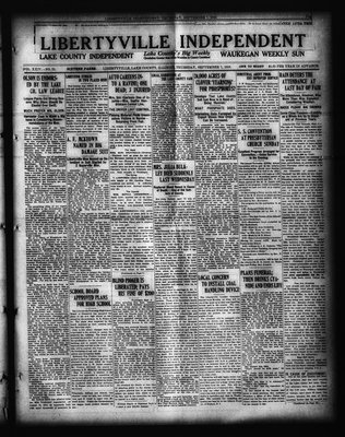 Libertyville Independent, 7 Sep 1916