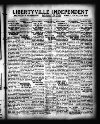 Libertyville Independent, 2 Nov 1916