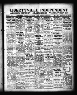 Libertyville Independent, 4 Oct 1917