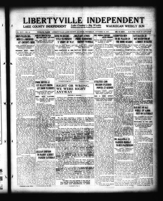 Libertyville Independent, 18 Oct 1917