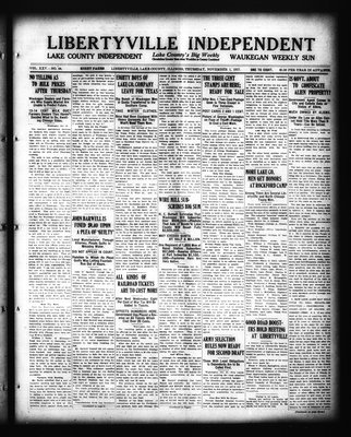 Libertyville Independent, 1 Nov 1917