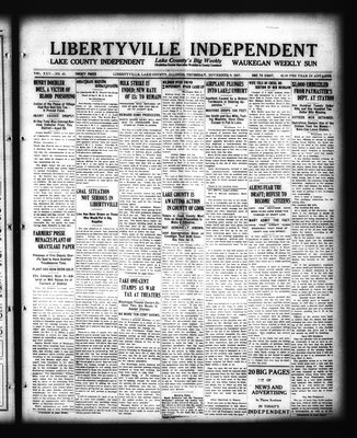 Libertyville Independent, 8 Nov 1917