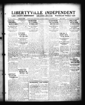 Libertyville Independent, 29 Nov 1917