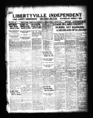 Libertyville Independent, 3 Jan 1918