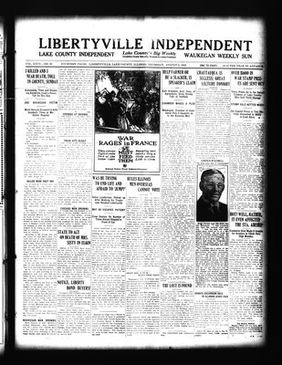 Libertyville Independent, 8 Aug 1918