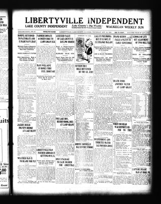 Libertyville Independent, 10 Oct 1918