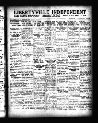 Libertyville Independent, 21 Nov 1918