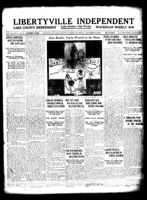 Libertyville Independent, 12 Dec 1918