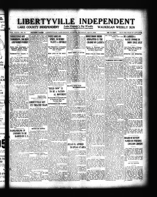 Libertyville Independent, 8 May 1919