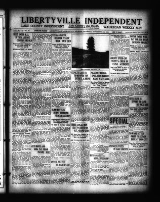 Libertyville Independent, 18 Sep 1919