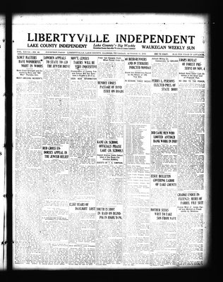 Libertyville Independent, 30 Oct 1919