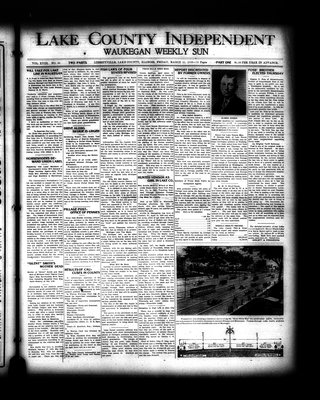 Lake County Independent and Waukegan Weekly Sun, 25 Mar 1910