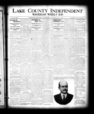 Lake County Independent and Waukegan Weekly Sun, 28 Oct 1910