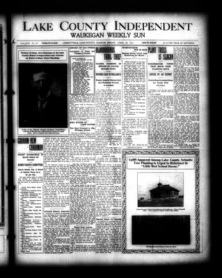 Lake County Independent and Waukegan Weekly Sun, 28 Apr 1911