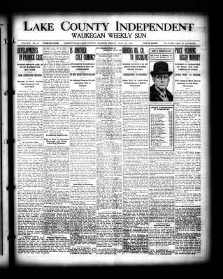 Lake County Independent and Waukegan Weekly Sun, 19 May 1911