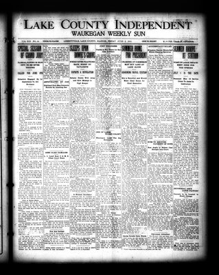 Lake County Independent and Waukegan Weekly Sun, 2 Jun 1911