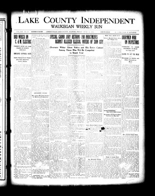 Lake County Independent and Waukegan Weekly Sun, 30 Jun 1911