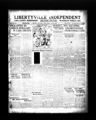 Libertyville Independent, 1 Jan 1920