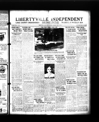 Libertyville Independent, 13 May 1920