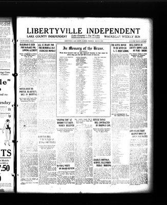 Libertyville Independent, 27 May 1920