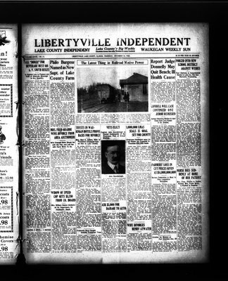 Libertyville Independent, 16 Dec 1920